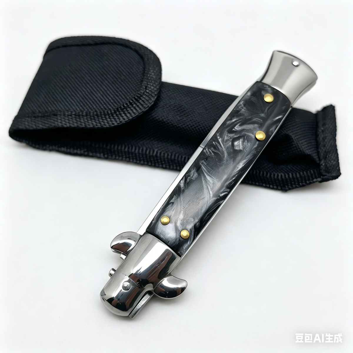 AKC Mafia Outdoor Folding Tool – High Hardness Survival Gear, Compact & Unsharpened