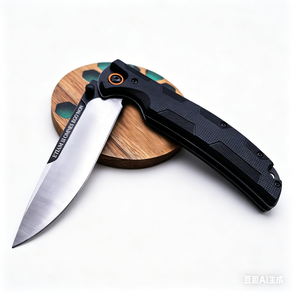 Adventure Folding Knife, Outdoor Self-Defense Folding Knife, Jungle Tactical Utility Knife, Fishing Tool