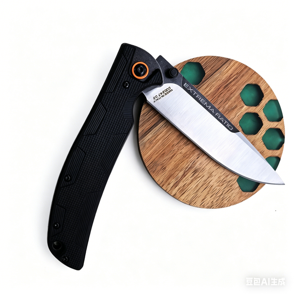 Adventure Folding Knife, Outdoor Self-Defense Folding Knife, Jungle Tactical Utility Knife, Fishing Tool