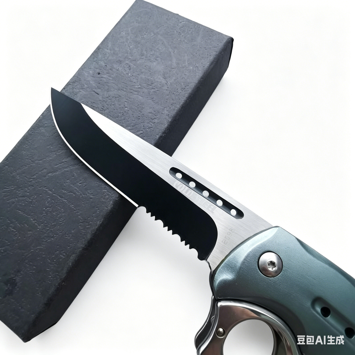 New Mecha-Style Knuckle Guard Folding Tool – High Hardness Stainless Steel, Multi-Function Outdoor Gear (Unsharpened)