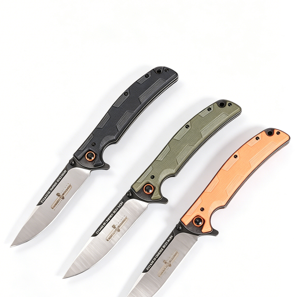 Adventure Folding Knife, Outdoor Self-Defense Folding Knife, Jungle Tactical Utility Knife, Fishing Tool