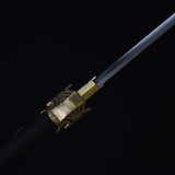 Hand-Forged T10 Clay-Tempered Sword  