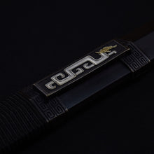 Hand-Forged Pattern Steel "Dichen" Sword  Clay-Tempered Edge | Chinese Style | Wooden Box Packaging | Home Display