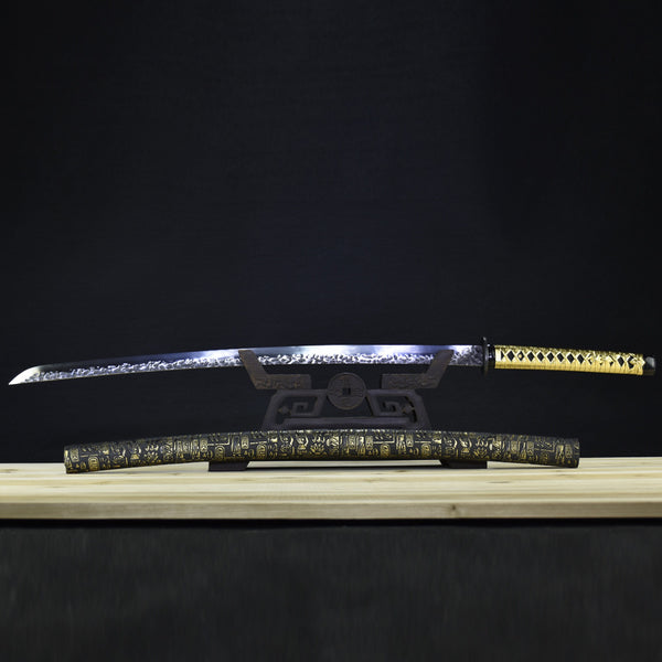 Semi-Handmade Steel Art Piece  "Fire Dragon" Yellow Sand | Japanese Zakka Style | PR Gift for All Occasions