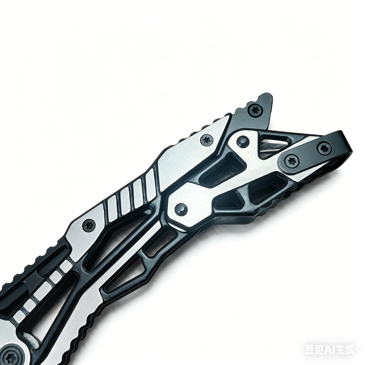 All-Steel Mechanical Folding Tool – High Hardness, Multi-Function Outdoor Gear (Unsharpened)
