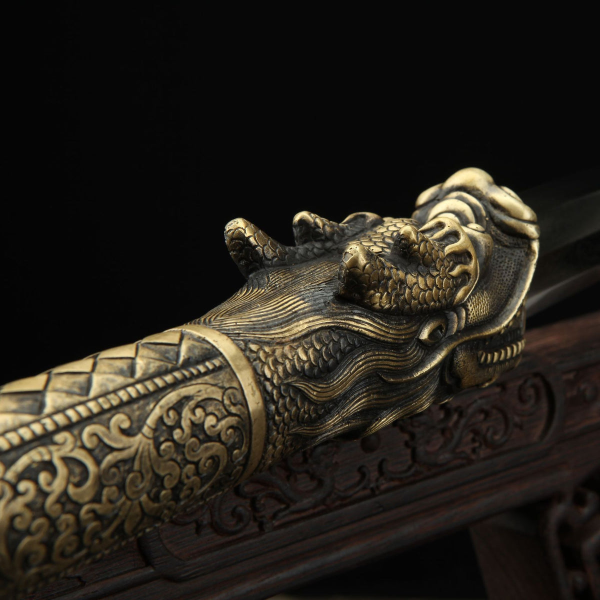 Hand-Forged Steel Art Piece  "Fire Dragon" | New Chinese Style | 4 Material Options | Business & Personal Gift for All Occasions