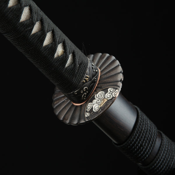 Hand-Forged Pattern Steel Art Piece  "Fire Dragon" | Modern Minimalist | Two Finishes | Gift for Birthdays & Housewarmings