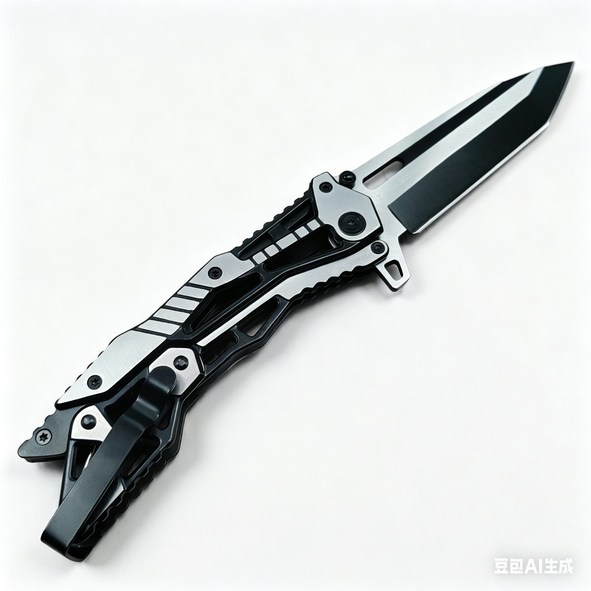 All-Steel Mechanical Folding Tool – High Hardness, Multi-Function Outdoor Gear (Unsharpened)