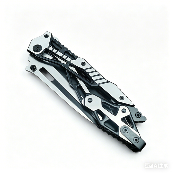 All-Steel Mechanical Folding Tool – High Hardness, Multi-Function Outdoor Gear (Unsharpened)