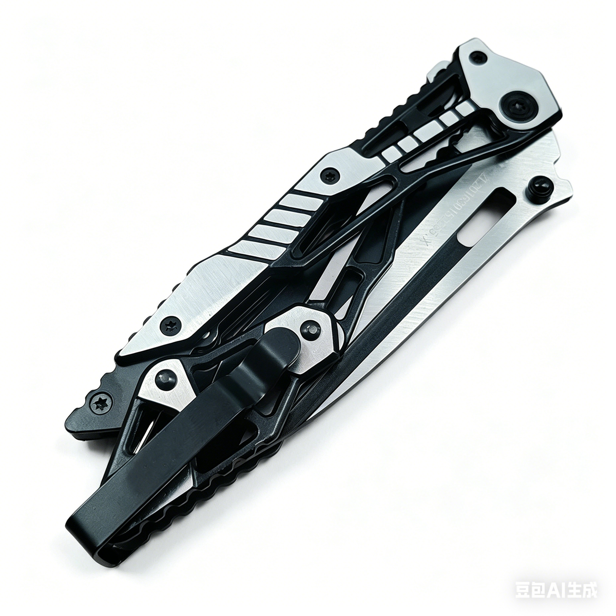 All-Steel Mechanical Folding Tool – High Hardness, Multi-Function Outdoor Gear (Unsharpened)