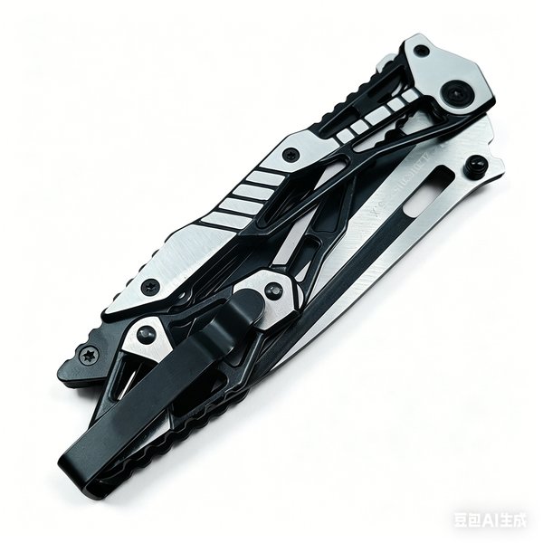 All-Steel Mechanical Folding Tool – High Hardness, Multi-Function Outdoor Gear (Unsharpened)
