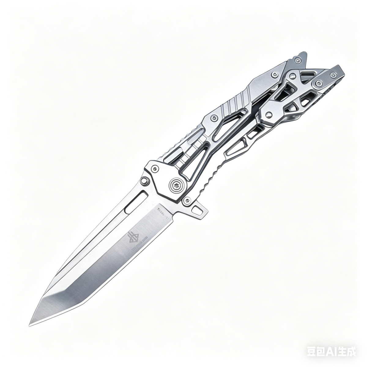 All-Steel Mechanical Folding Tool – High Hardness, Multi-Function Outdoor Gear (Unsharpened)