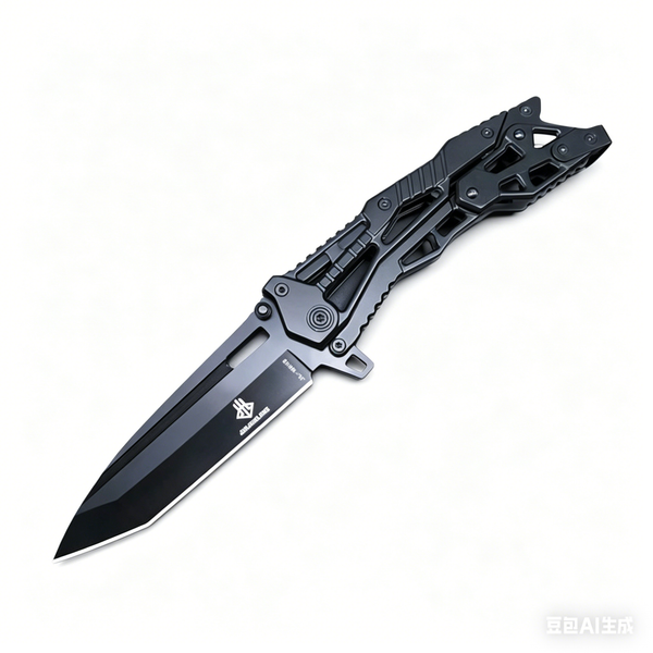 All-Steel Mechanical Folding Tool – High Hardness, Multi-Function Outdoor Gear (Unsharpened)