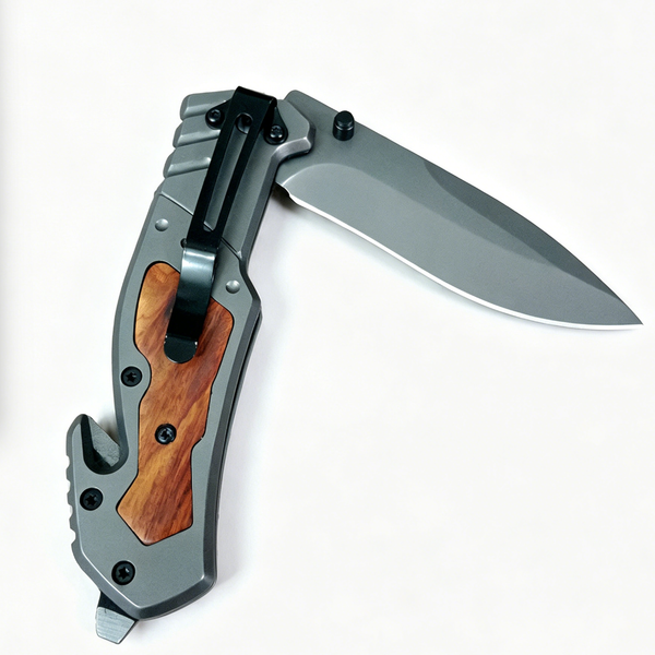 Factory Direct X42 Folding Tool – Compact Outdoor EDC, Stainless Steel, Unsharpened