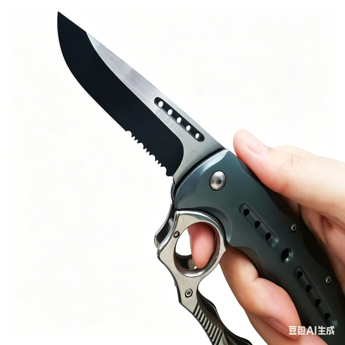 New Mecha-Style Knuckle Guard Folding Tool – High Hardness Stainless Steel, Multi-Function Outdoor Gear (Unsharpened)