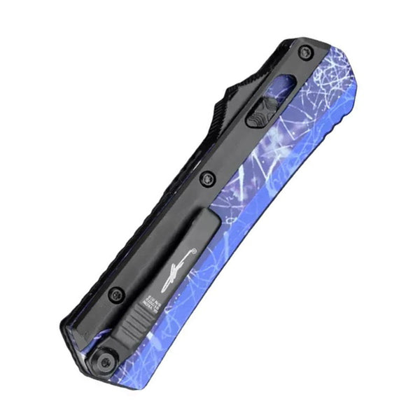 Zinc Alloy Handle Folding Knife  9.5cm Blade | 60° Tip | 108cm Handle | Color Box Packaging