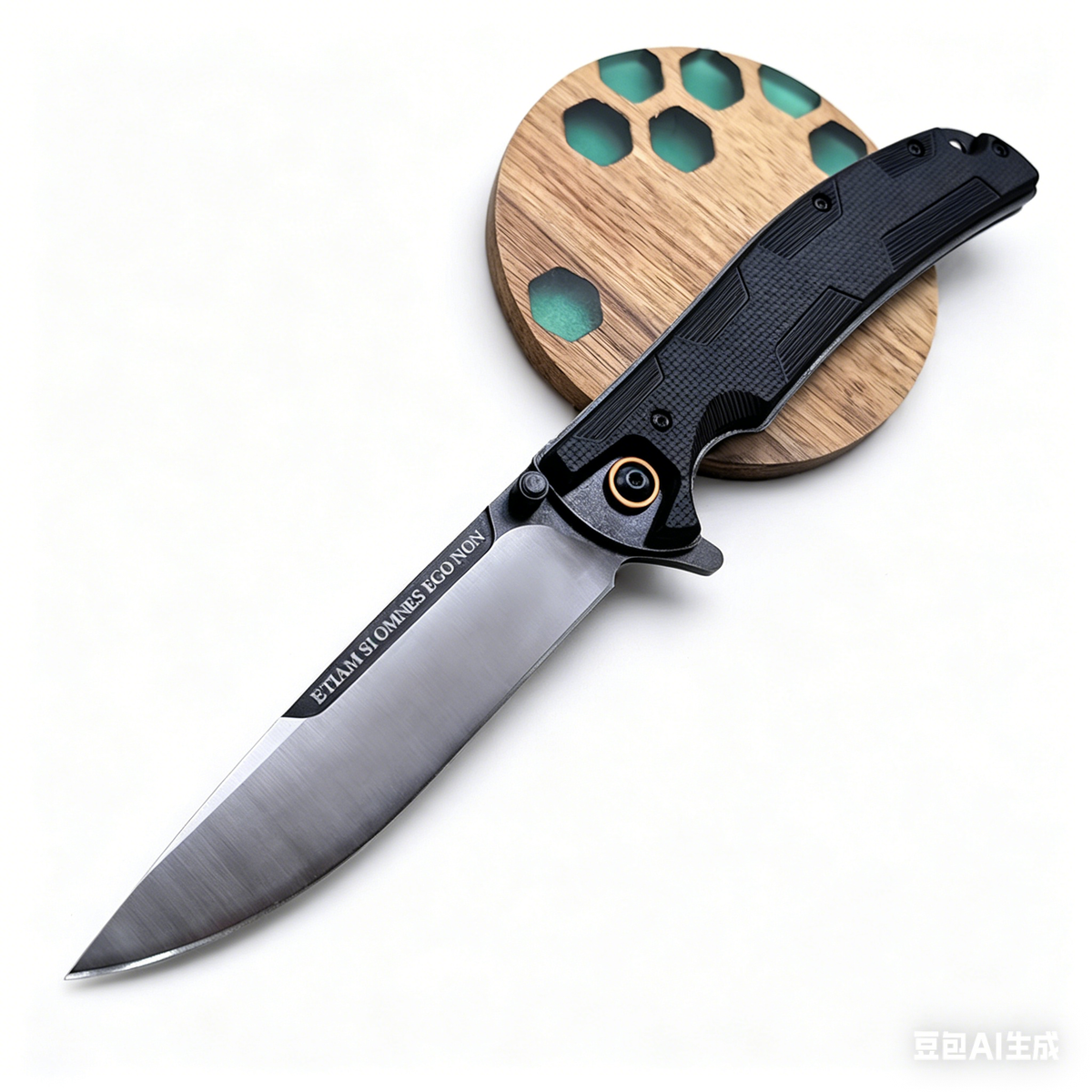 Adventure Folding Knife, Outdoor Self-Defense Folding Knife, Jungle Tactical Utility Knife, Fishing Tool