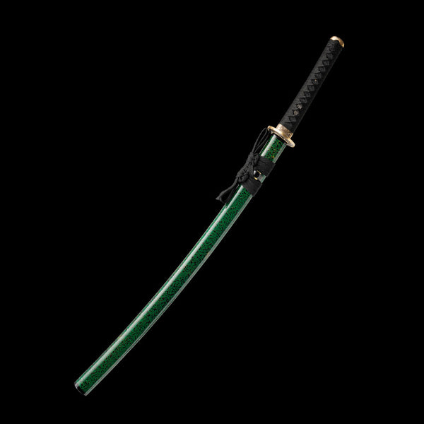 Japanese Hand-Painted Folding Knife (Jade Green Edition)  Patented Design | Customizable Gift Knife