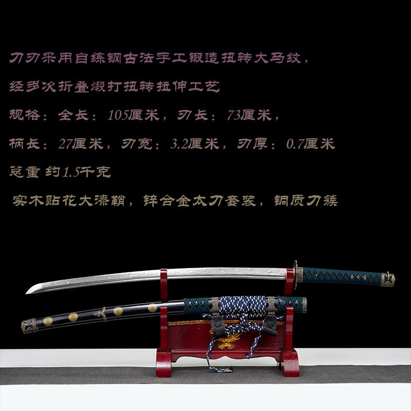 Japanese Hand-Painted Folding Knife ("Jicheng" Castle Edition)  Patented Design | Customizable Gift Knife