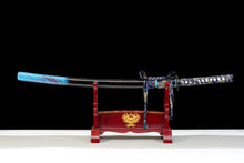 Japanese Hand-Painted Folding Knife  4-Color Series (Red Butterfly / Blue Shadow / Golden Cicada / Rainbow River)  Patented Design | Customizable Gift Knife