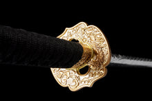 Japanese Hand-Painted Folding Knife ("Cuojin" Gold-Inlaid Edition)  Patented Design | Customizable Gift Knife