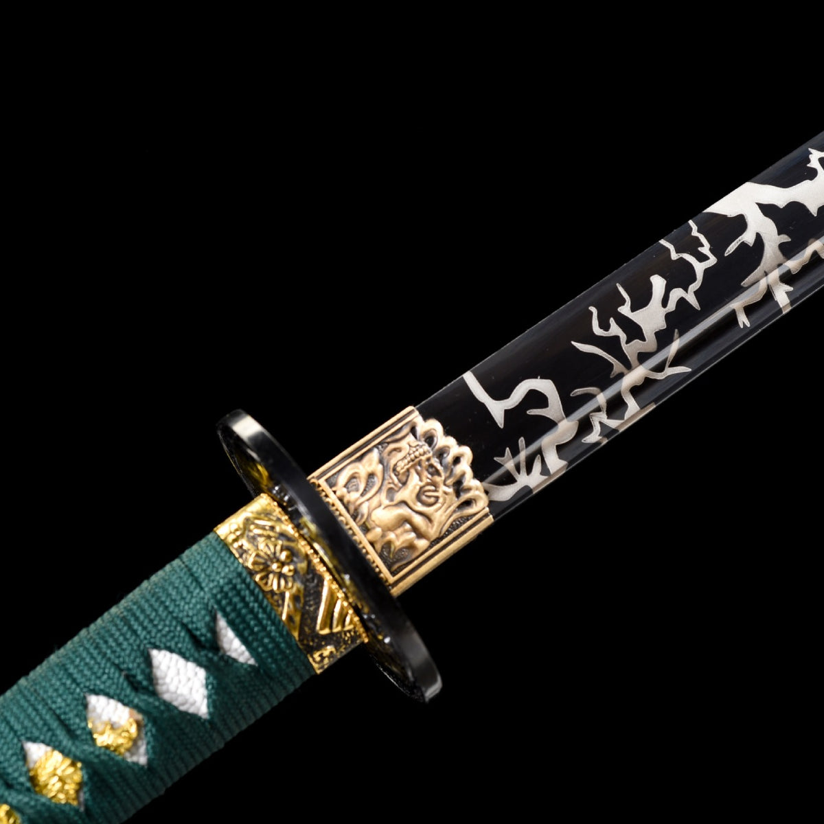 Japanese Hand-Painted Folding Knife ("Modian" Mystic Thunder Edition)  Patented Design | Customizable Gift Knife