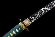 Japanese Hand-Painted Folding Knife ("Modian" Mystic Thunder Edition)  Patented Design | Customizable Gift Knife