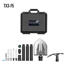 Large Multifunctional Entrenching Tool Set, Vehicle-mounted Self-Defense High-Carbon Strong Steel Folding Ice Axe and Axe Set