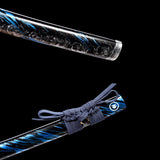 Japanese Hand-Painted Folding Knife (