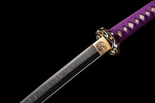 Japanese Hand-Painted Folding Knife ("Purple Butterfly" Edition)  Customizable Personal Gift