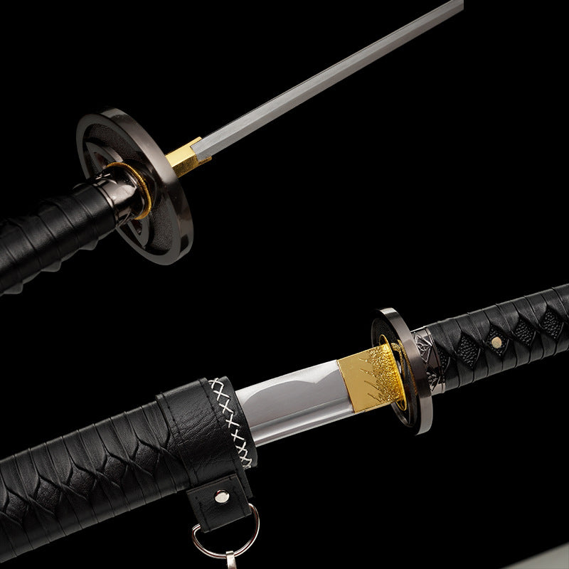 Japanese Hand-Painted Folding Knife (Black Edition)  Patented Design | Customizable Gift Knife