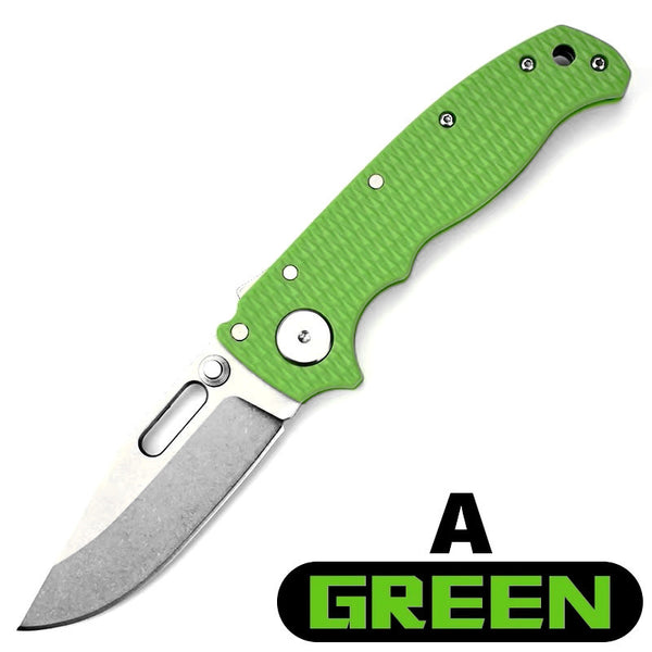 Stainless Steel Folding Knife  7.5cm Blade | 60° Tip | 108cm Handle | Box Packaging