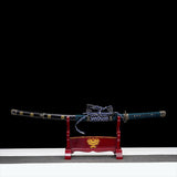 Japanese Hand-Painted Folding Knife (