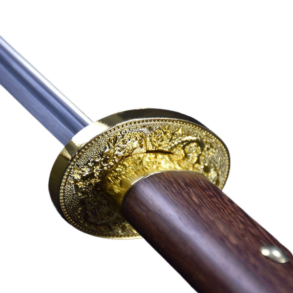Hand-Forged High-Manganese Steel Sword  "Fire Dragon" | Classic Chinese Style | Gift for Father's Day, Teacher's Day & More