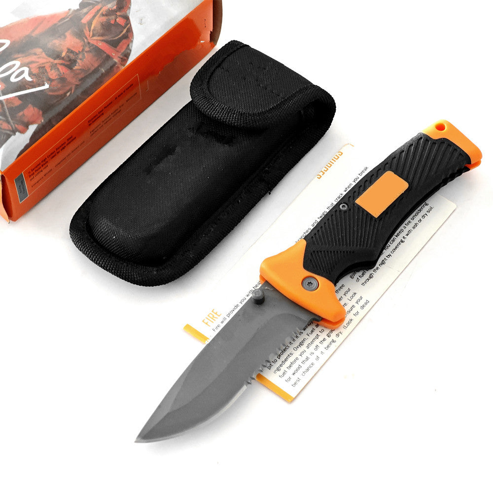 Nylon Handle Outdoor Utility Knife  9.5cm Blade | 60° Tip | 108cm Handle | Color Box Packaging