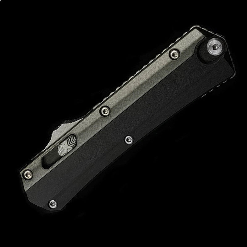 Zinc Alloy Handle Folding Knife  9.5cm Blade | 60° Tip | 108cm Handle | Color Box Packaging