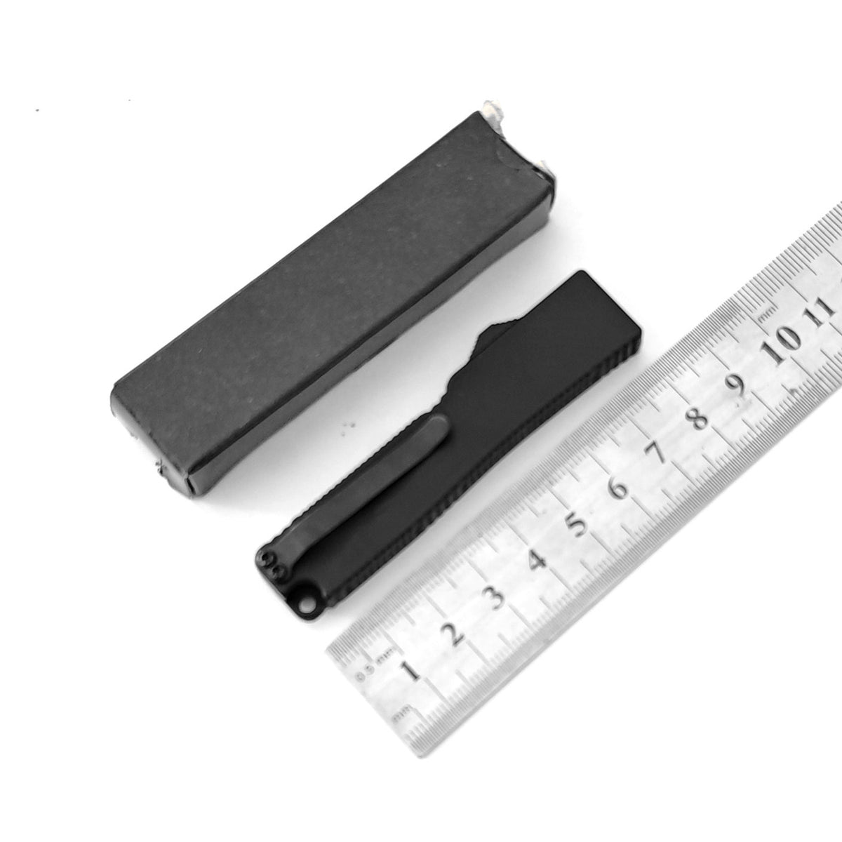 Microtech-Style Utility Tool  Zinc Alloy | Safe Design | 80cm Handle | Black Box Packaging