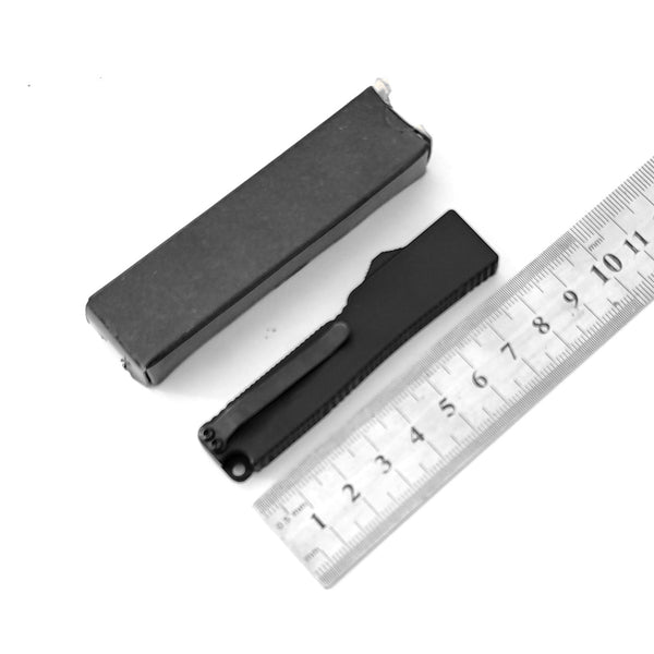 Microtech-Style Utility Tool  Zinc Alloy | Safe Design | 80cm Handle | Black Box Packaging