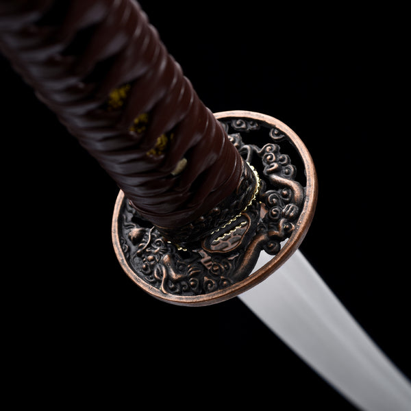 Hand-Forged High-Manganese Steel Art Piece  "Fire Dragon" | New Chinese Style | Premium Business Gift