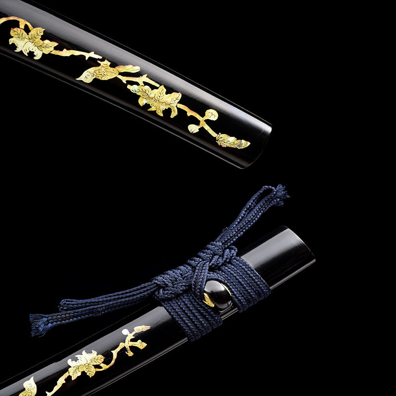Japanese Hand-Painted Folding Knife ("Qianjiao" Deep-Sea Dragon Edition)  Patented Design | Customizable Gift Knife