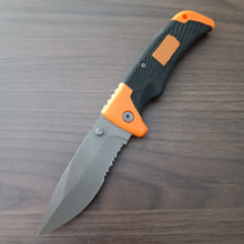 440C Stainless Steel Folding Knife  9.5cm Blade | 60° Tip | Injection-Molded Handle | Color Box Packaging