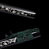 Japanese Hand-Painted Folding Knife (