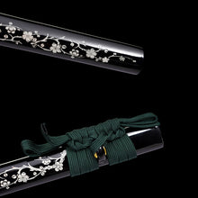 Japanese Hand-Painted Folding Knife ("Momei" Ink Plum Edition)  Patented Design | Customizable Gift Knife