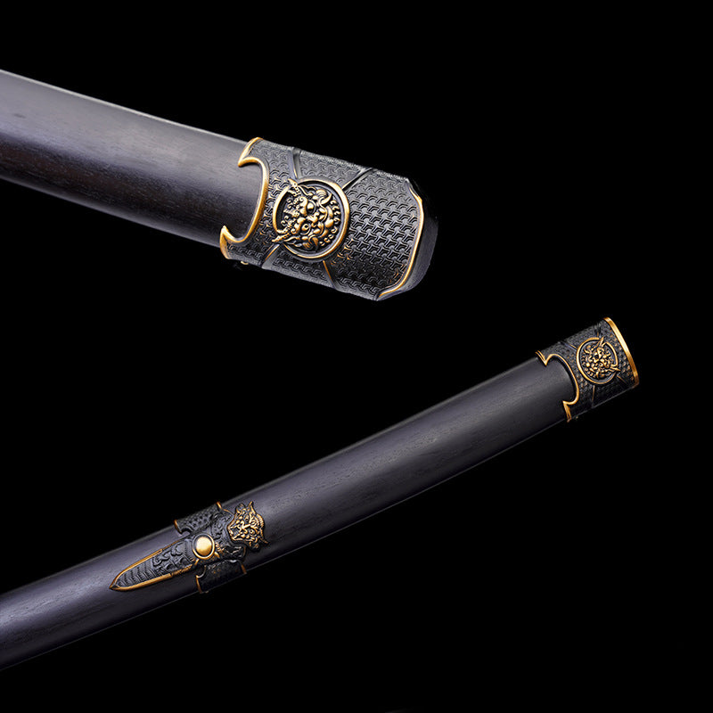 Japanese Hand-Painted Folding Knife (Black Edition)  Patented Design | Customizable Gift Knife