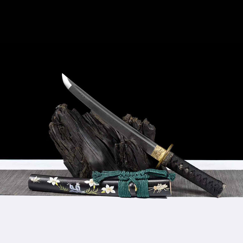 Hand-Forged Pattern Steel Art Knife  "Fire Dragon" | Chinese Style | Two Packaging Options | Personal Gift for All Occasions & Relationships