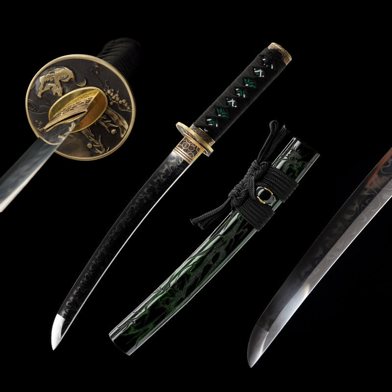 Japanese Hand-Painted Folding Knife ("Humu" Tiger Eye Edition)  Patented Design | Customizable Gift Knife