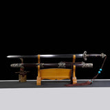 Hand-Forged Sanmai (Three-Layer) Laminated Steel Sword  