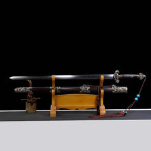 Hand-Forged Sanmai (Three-Layer) Laminated Steel Sword  "Fire Dragon" | Chinese Style | Gift Box Packaging | Personal Gift for All Occasions & Relationships
