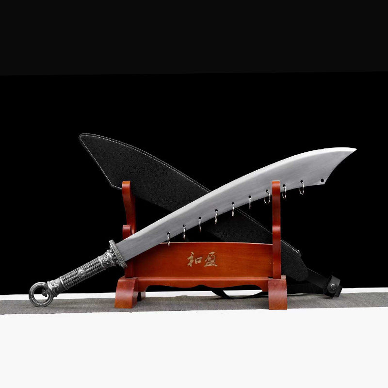 Hand-Forged High-Manganese Steel Art Knife  "Fire Dragon" | Chinese Style | Two Packaging Options | Personal Gift for All Occasions & Relationships