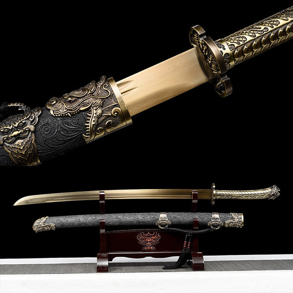 Classical Hand-Painted Dragon & Legendary Heroes Knife Series  8-Color Collection (Golden Scale / Golden Dragon's Wrath / Golden Dragon Finch / Zhao Zilong / Shenxiao / Tong An / Wuhou / Dragon's Secret)  Patented Design | Customizable Gift Knife